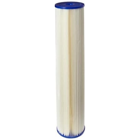 Commercial Water Distributing Commercial Water Distributing PENTEK-ECP20-20BB Pleated Sediment Water Filter; 20 Micron PENTEK-ECP20-20BB